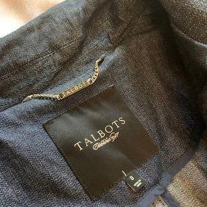 Talbots Jean Trench Jacket